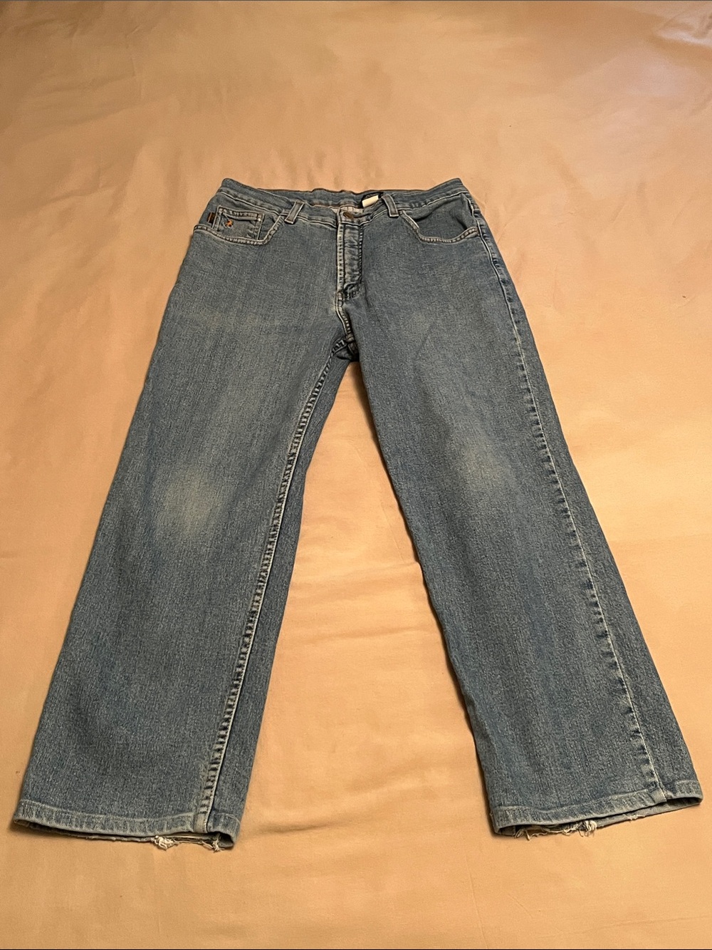 🇨🇦 Lois Vintage Men’s Brad Style Straight Leg Blue Jeans Size 33